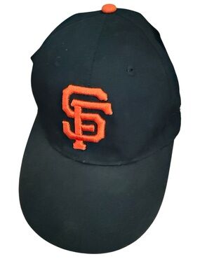 OC Sports San Francisco Giants MLB Baseball Cap Black Orange Adjustable SF Hat